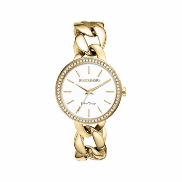 Часы Boccadamo LadyB Gold White LB005 BW/G
