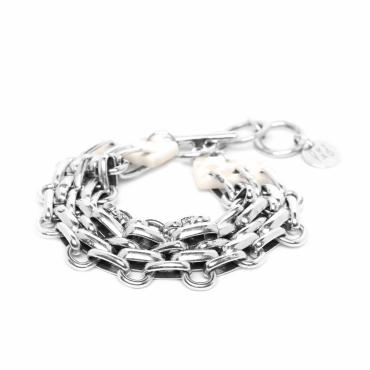 Браслет ORI TAO, Mailles & Chaines, плоская цепь, звенья,, OT-13-59426